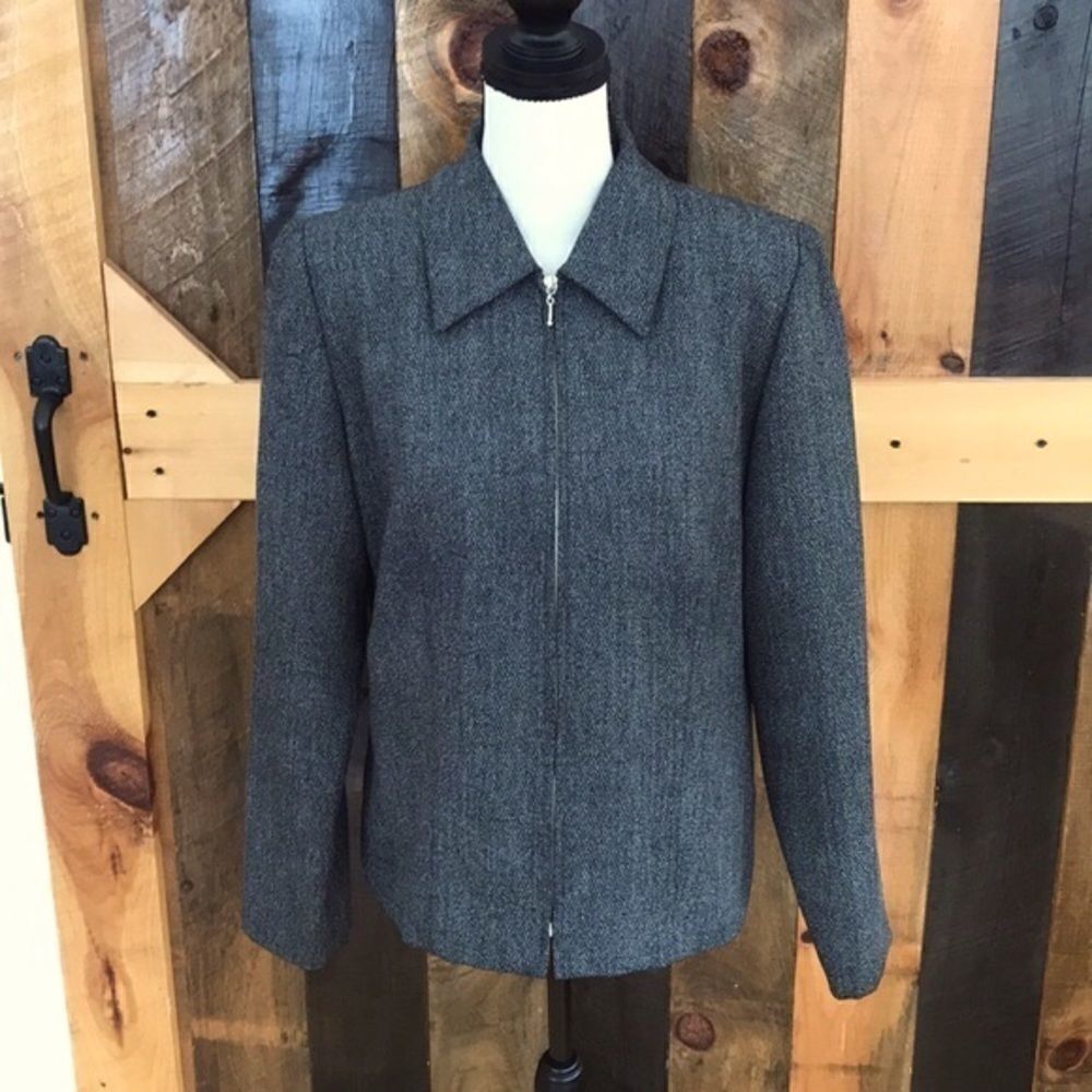 AGB Byer California zip front jacket, size 12